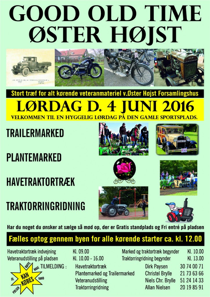 Good Old Time A3 Plakat 2016